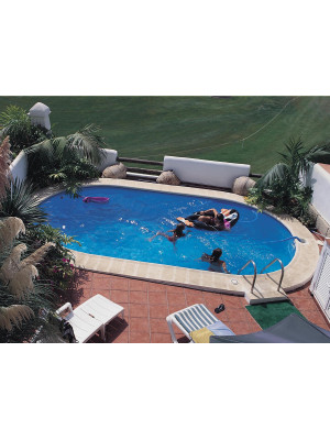 Бассейн сборный "овальный" Эксклюзив 500 х 300 х 120 см, Summer Fun Бассейн сборный "овальный" Эксклюзив 500 х 300 х 120 см, Summer Fun